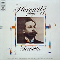Columbia Masterworks : Horowitz - Scriabin Works